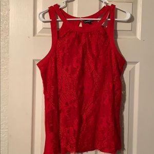 Red Tank Blouse